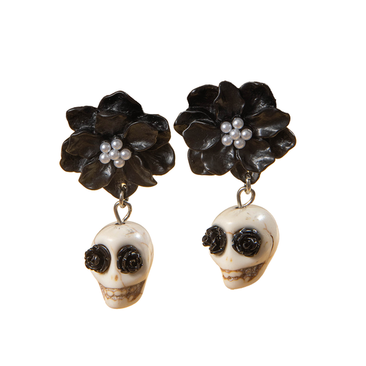 Halloween Skeleton Earrings for Women, Party & Daily Gothic Jewelry Gift
