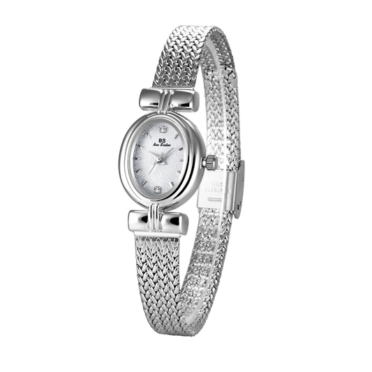 Vintage tarweketen Silver Ladies 'Quartz Watch