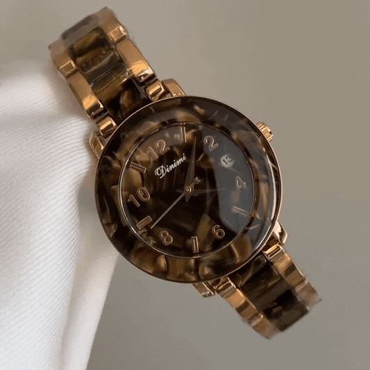 Amber aura sat: Vintage inspiriran kvarcnim satom