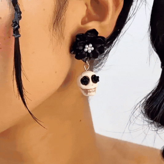 Halloween Skeleton Earrings for Women, Party & Daily Gothic Jewelry Gift
