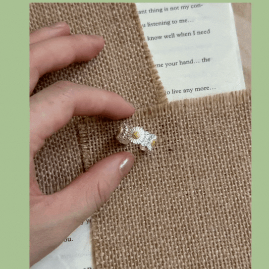 Silver Women’s Daisy Ring – Adjustable S925 Sterling Silver Floral Jewelry | Bloom
