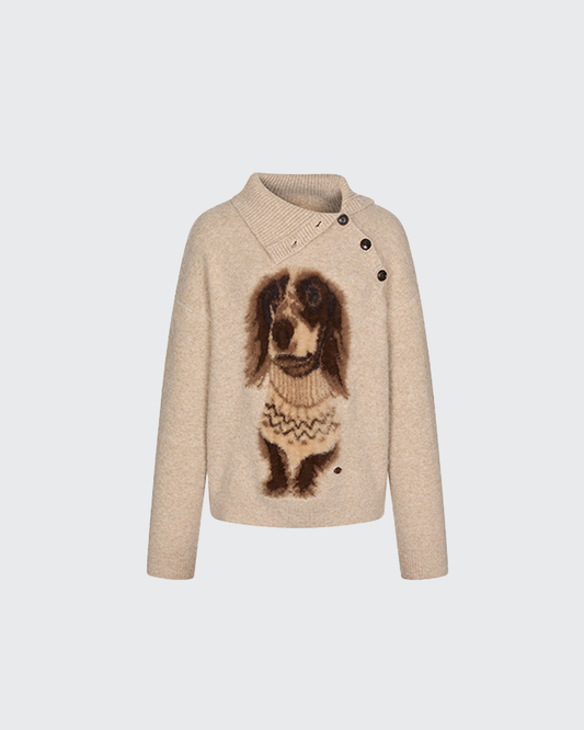 Morning Little Sausage Pullover Sweater