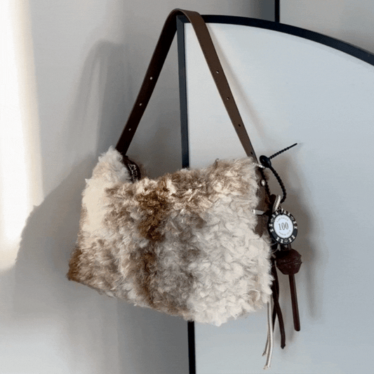 Plush Shoulder Bag