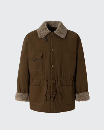 Vintage Workwear Sherpa Parka Jacket