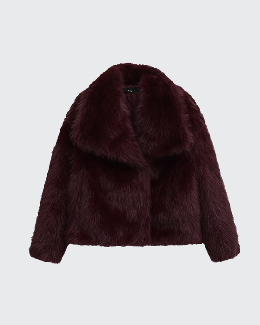 Short Faux Fur Coat