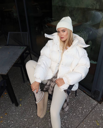 Short Puffer Down Jacket