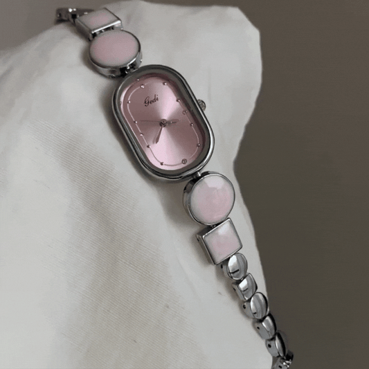 Montre Sands of Rose : montre à quartz à chaîne irrégulière