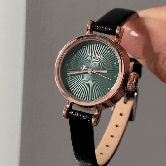 Montre Evergreen Grace : montre en cuir