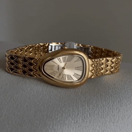 Serpenti ÄeliÄni sat: Snakehead Quartz Watch