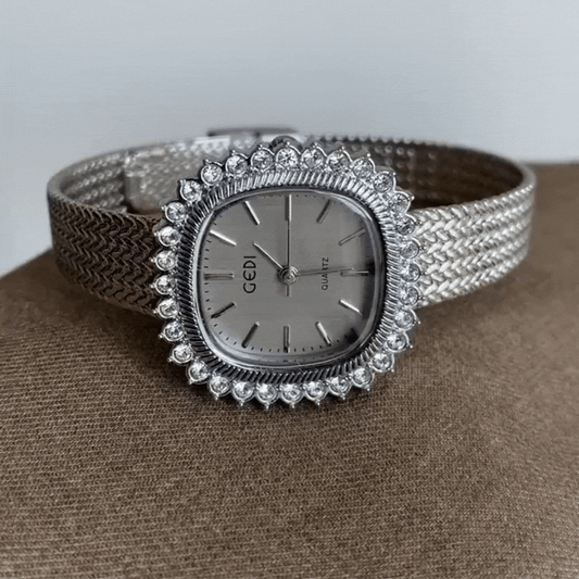 Montre à quartz French Silver Grace