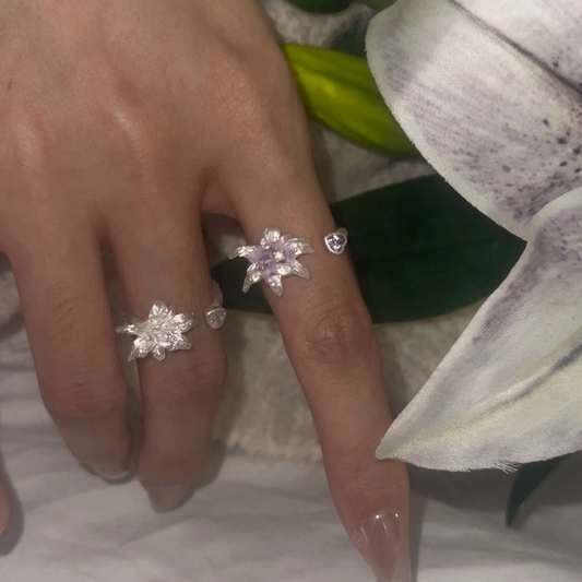 Lily of the Stars Adjustable Ring