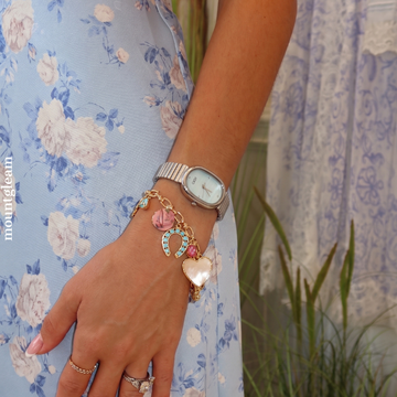 Minimalist Silver Women's Watch – Light Blue Oval Dial | Daily Commuter Style
