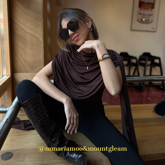 Selene Gold Moonphase Watch for Women - White Dial Quartz Wristwatch