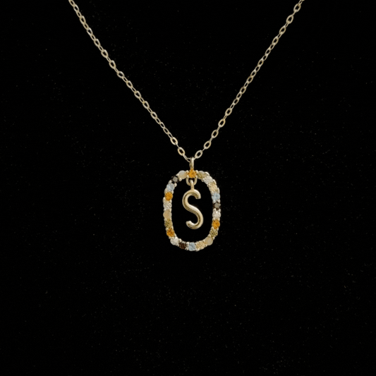 Spanish Ins S Zirconia Necklace - 925 Silver Color Zircon