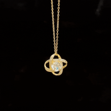 Minimalist Luxury Pavé Clover Necklace - S925 Silver