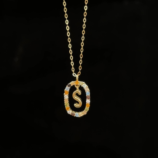 Spanish Ins S Zirconia Necklace - 925 Silver Color Zircon