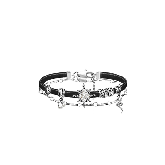 Starlight Leather Bracelet