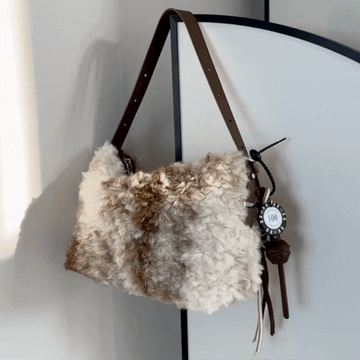 Plush Shoulder Bag
