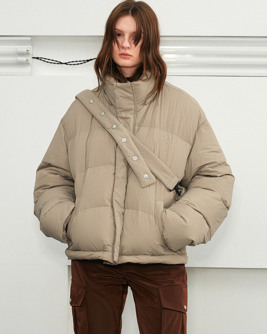 Multi-Style Detachable Long Down Jacket