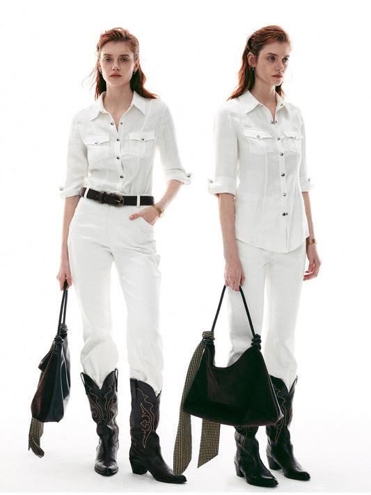 Heritage Italian Slim-Fit Hunt-Style Shirt
