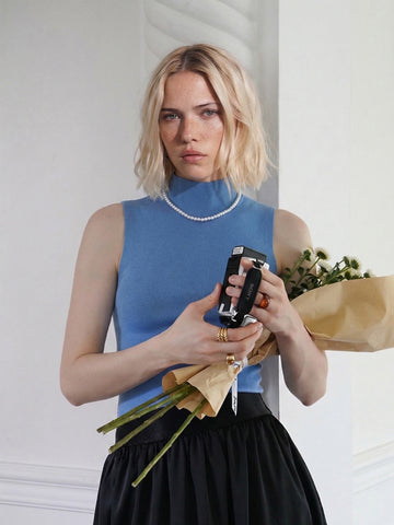 Luxurious Sculpted Superfine Wool Knit