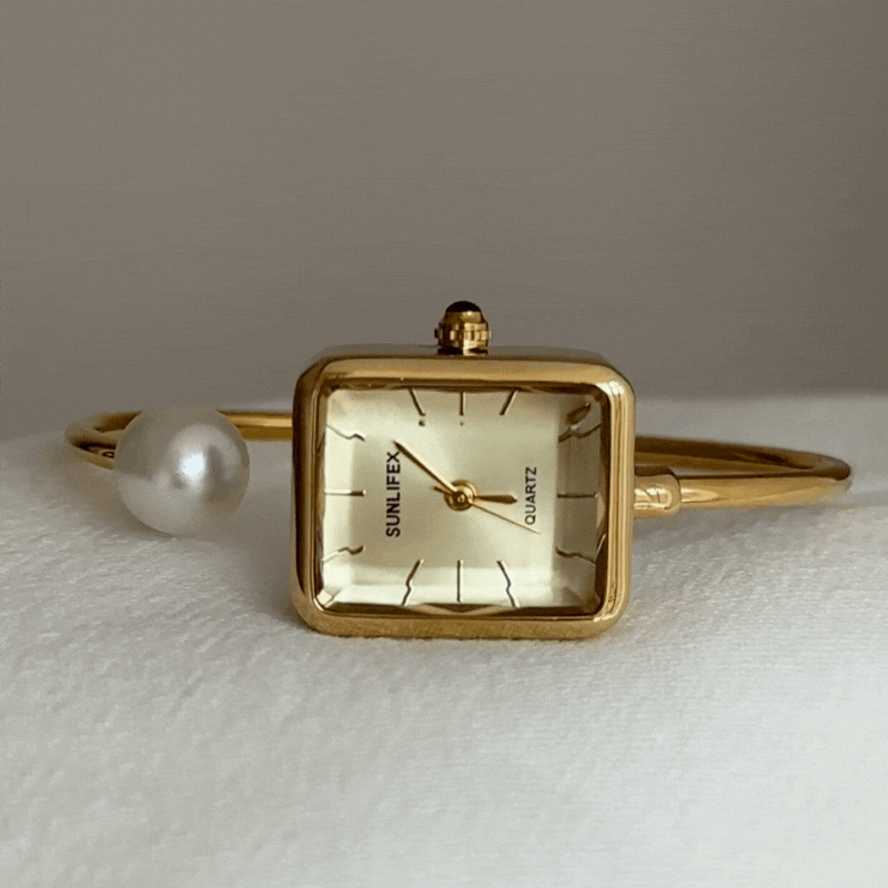 jewelry style gold bracelet watch