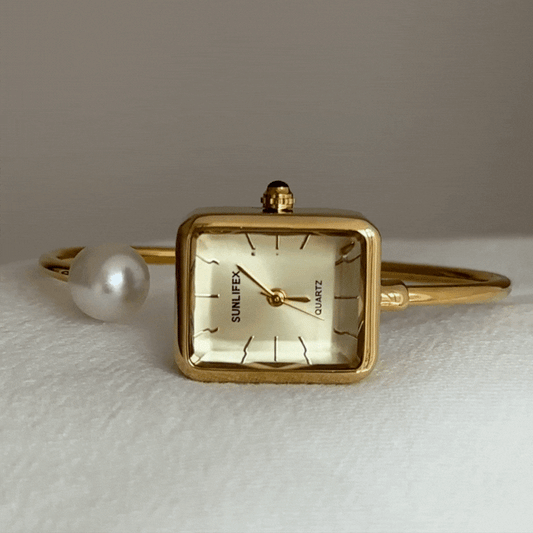 jewelry style gold bracelet watch