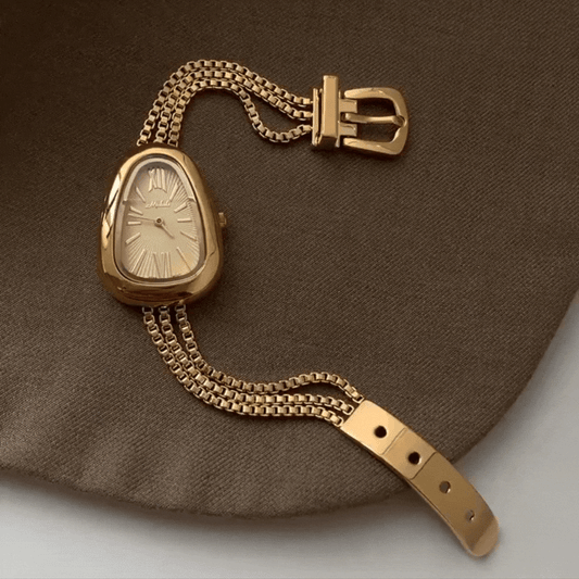 snake watch tassel chain