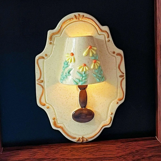 Retro LED Lamp Fridge Magnet – Glowing Mini Table Lamp Refrigerator Decor, Vintage Light Magnet with Replaceable Battery (Copy) (Copy) (Copy)