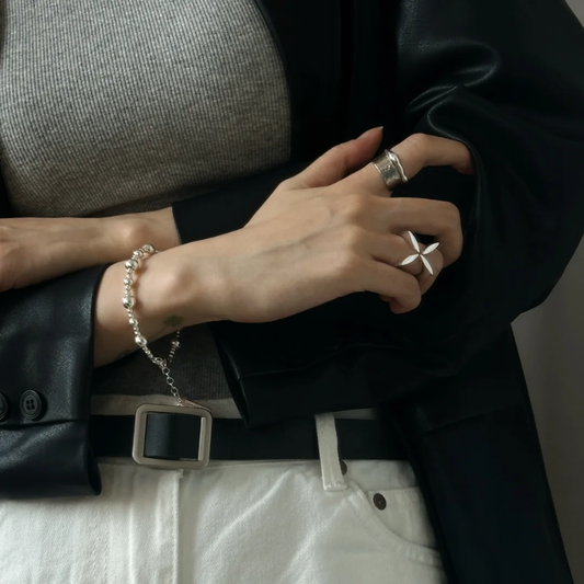 Lucky Clover Adjustable Ring