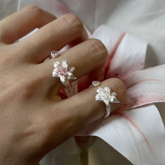 Lily of the Stars Adjustable Ring