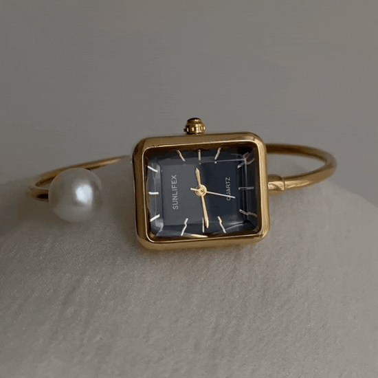 elegant pearl watch women