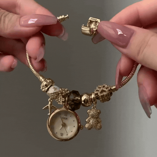 jewelry style gold watch